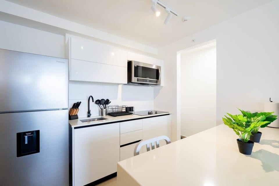 Equipped kitchen