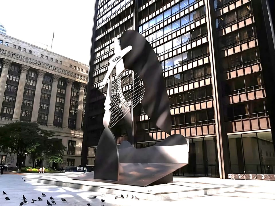 Picasso Statue