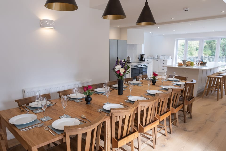 Dining Room which can seat the maximum occupancy of the property (17)