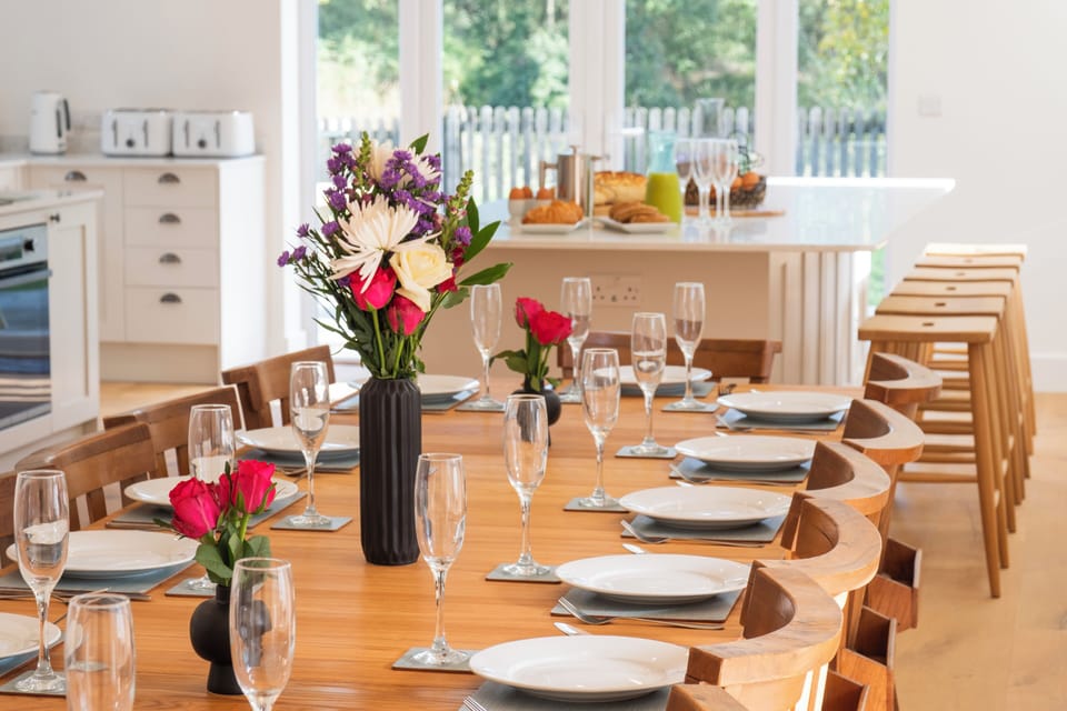 Dining Room which can seat the maximum occupancy of the property (17)