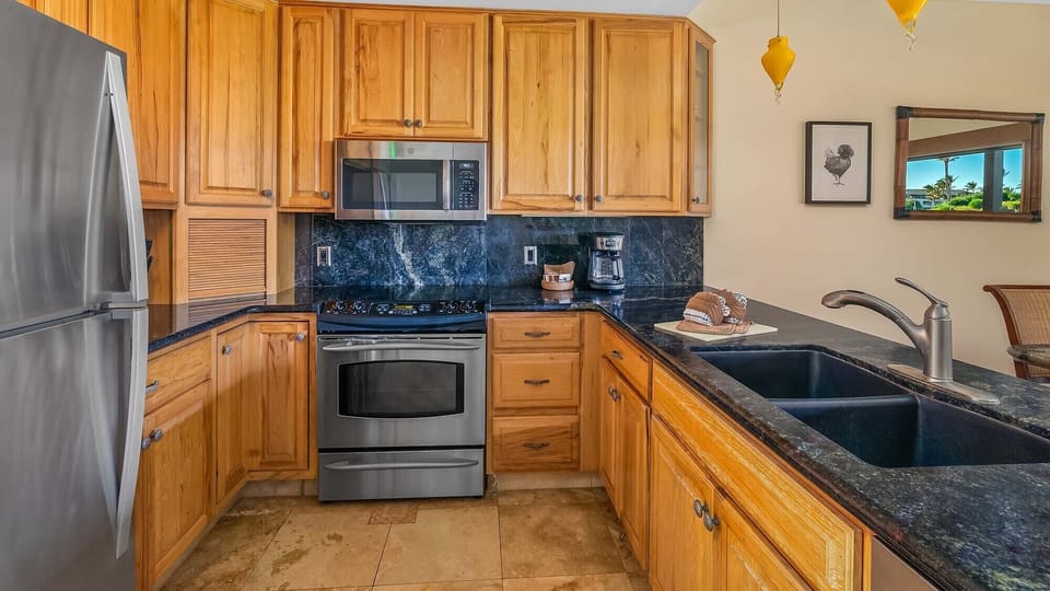 Poipu Sands at Poipu Kai Resort #315 - Fully Equipped Kitchen - Parrish Kauai