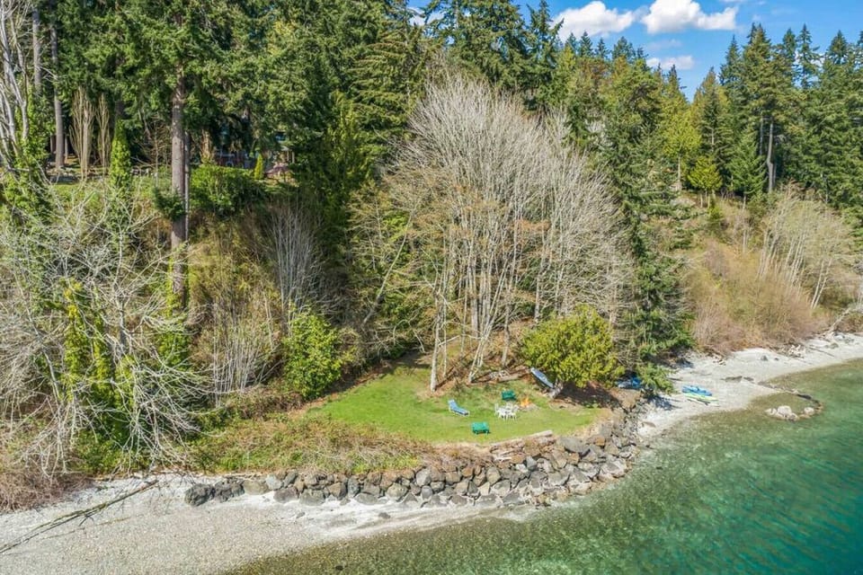 Aerial view of property.