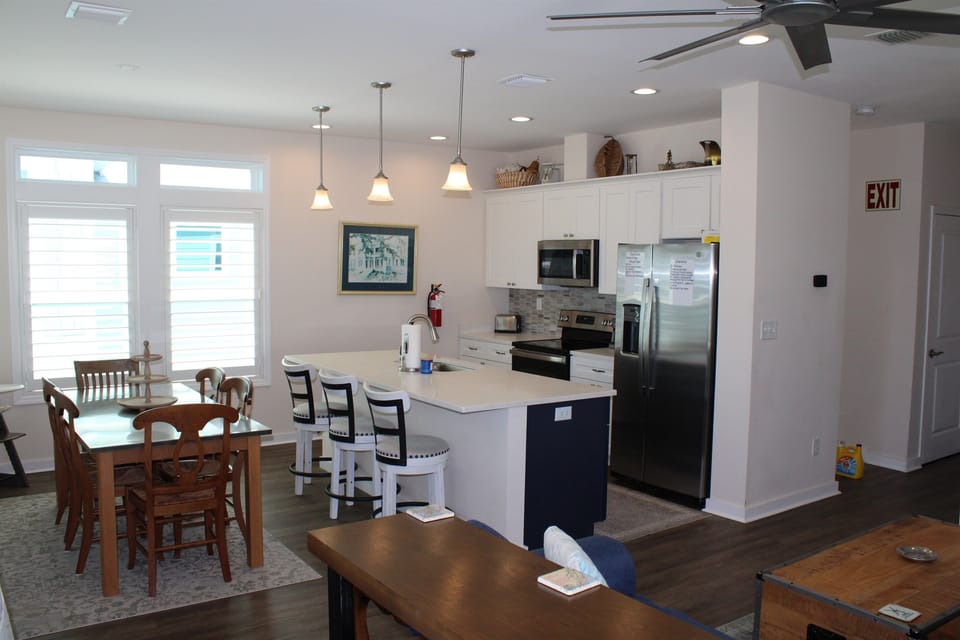 Light filled kitchen