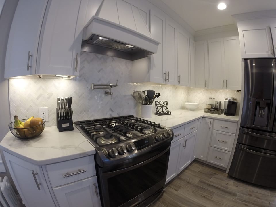 Kitchen stove.