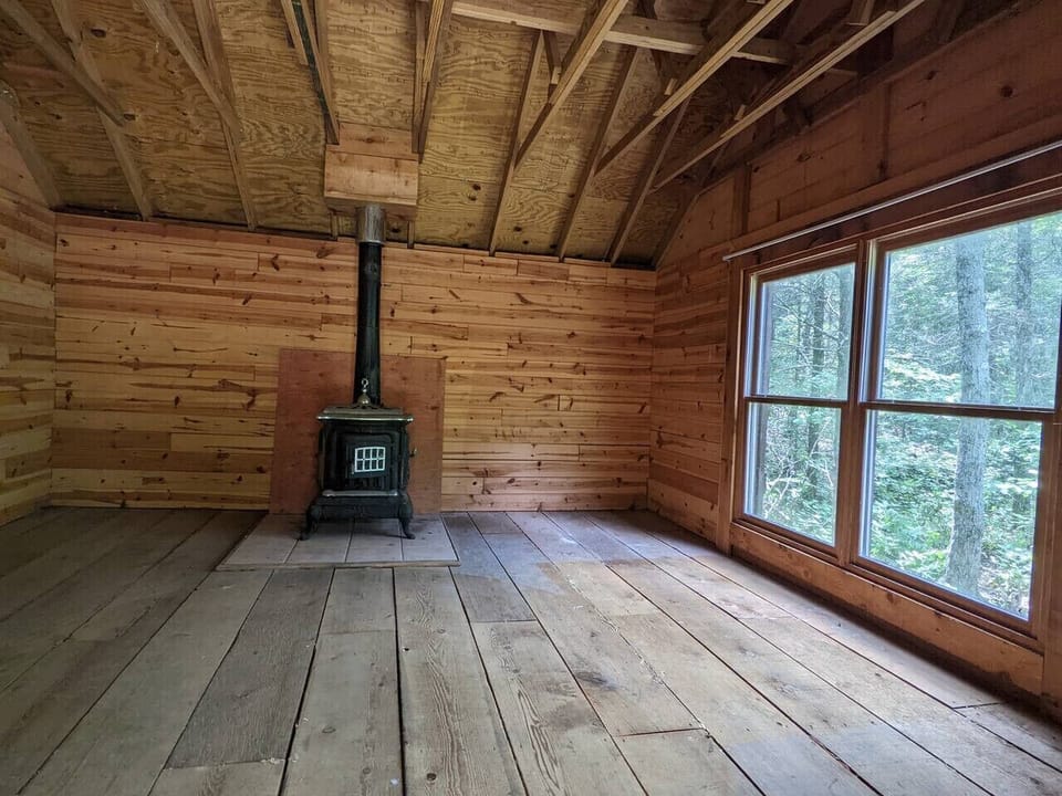 Small cabin in the wood