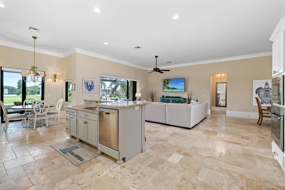 A kitchen island is always a value add.
