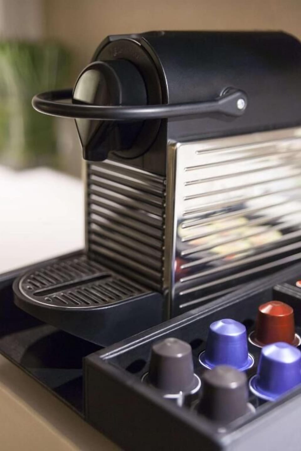 Start mornings right with an in-room espresso and easy comfort.