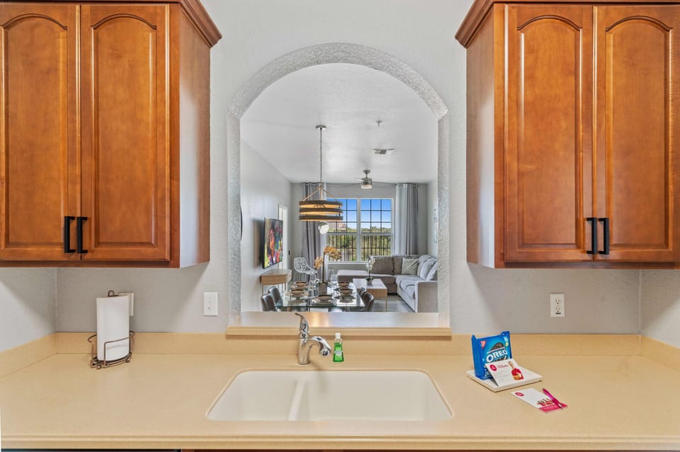 Cooking in Style: Our kitchen is a chef's dream, fully furnished with contemporary flair, creating a space where cooking becomes a stylish affair.