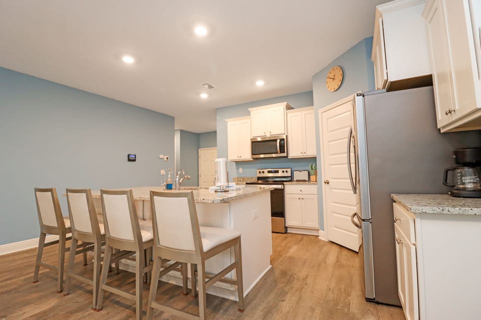 Kitchen with Bar Seating