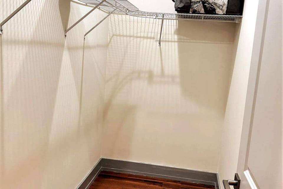 Main Bedroom walk-in closet.