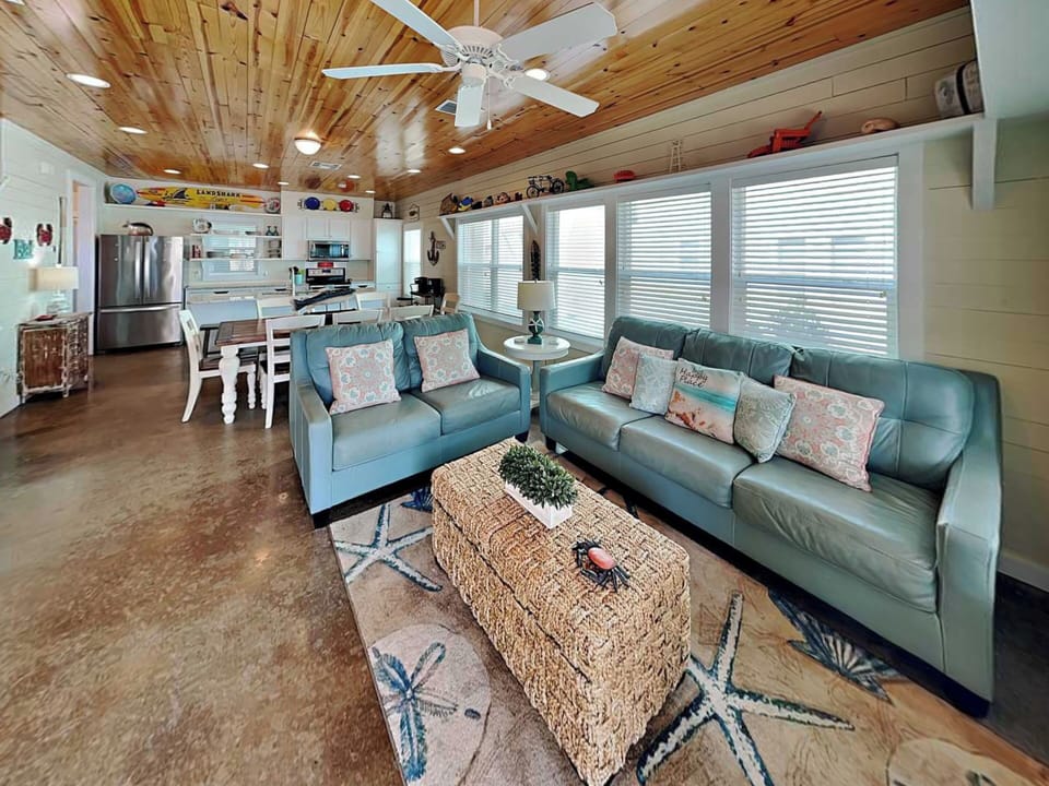 Open Concept Living Room, Kitchen, & Dining Area - First Floor