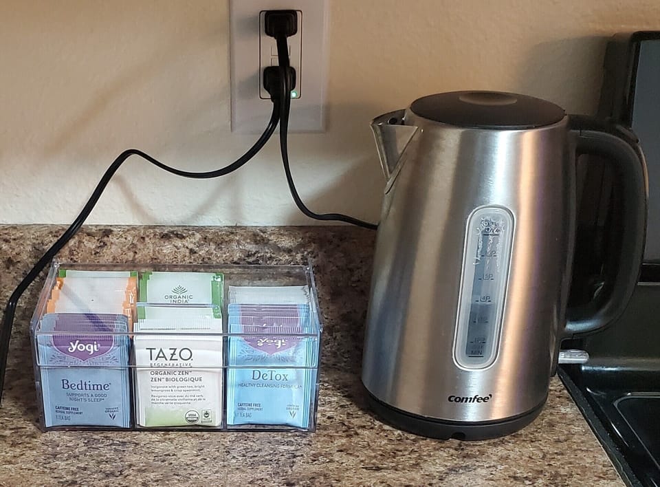 Large hot water kettle for Tea and cooking