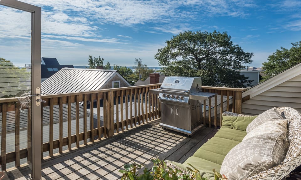 Deck #1 off of the sunroom
