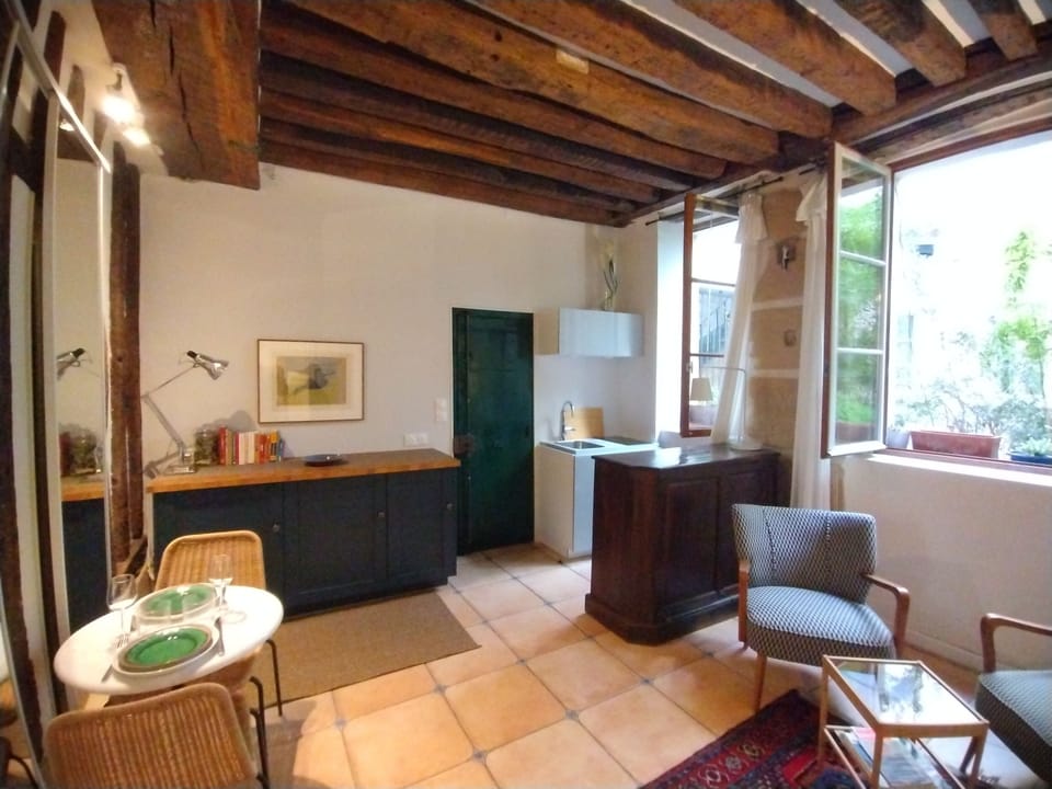 Dining and seating area