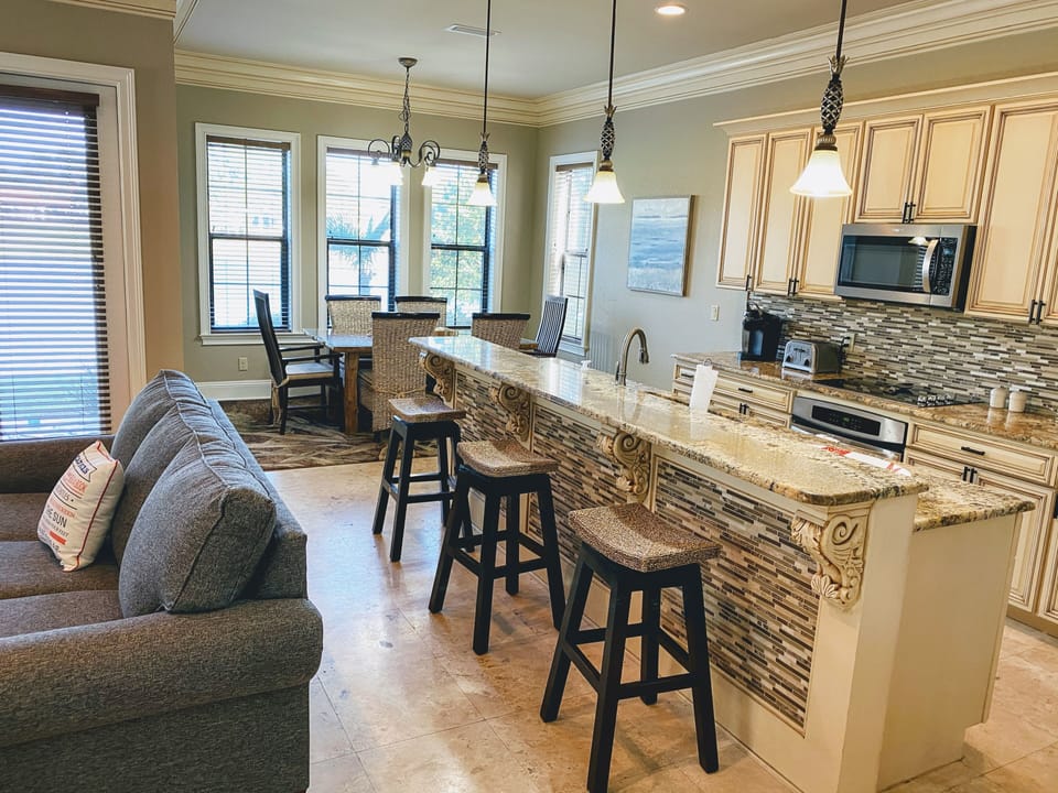 Open Kitchen and Dining area