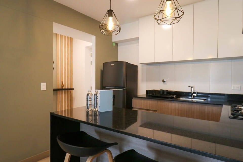 Kitchen with essentials