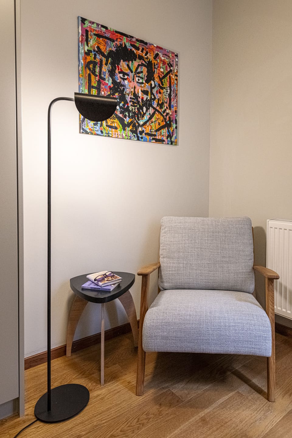 Sitting area in double bedroom 