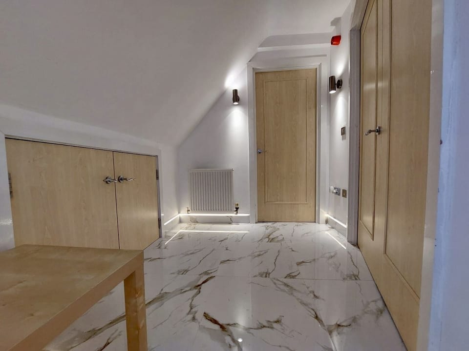 Upstairs hallway.