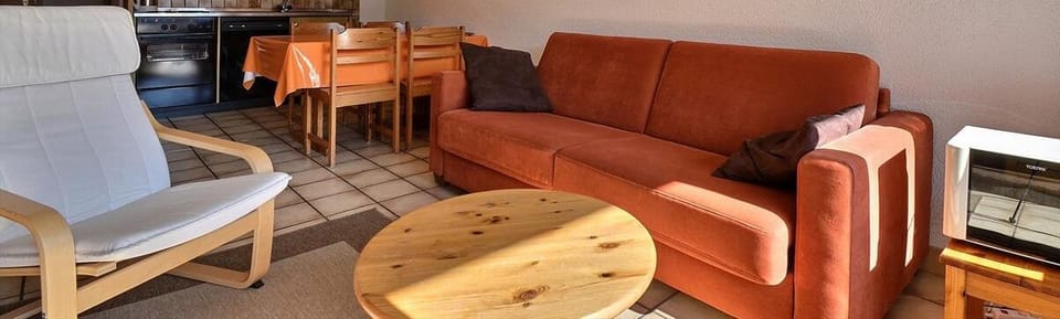 Living room with 1 sofa-bed