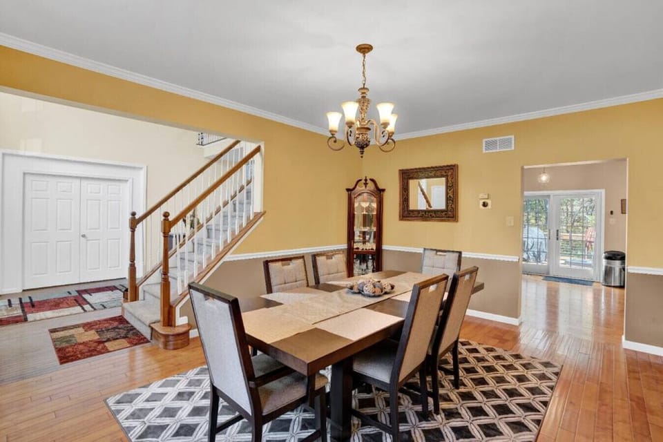 Dining space designed for laughter, conversation, and togetherness