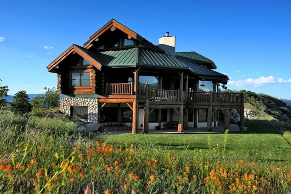 Summer photo of the home