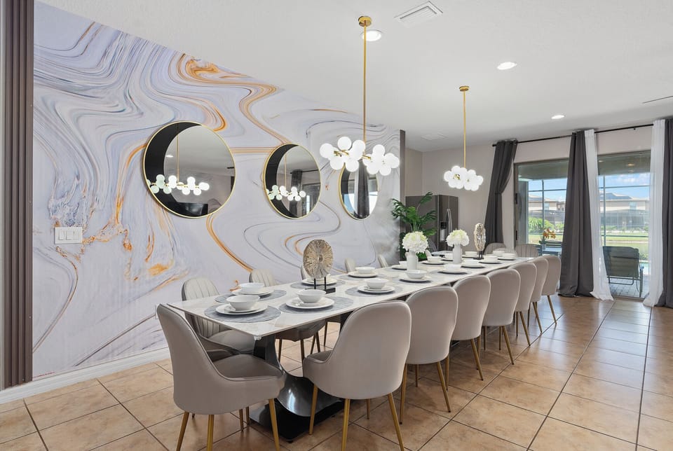 Our Grand Luxury Dining Room 