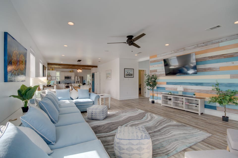 Waveland Vacation Rental | 4BR | 4BA | 2,100 Sq Ft | Stairs Required