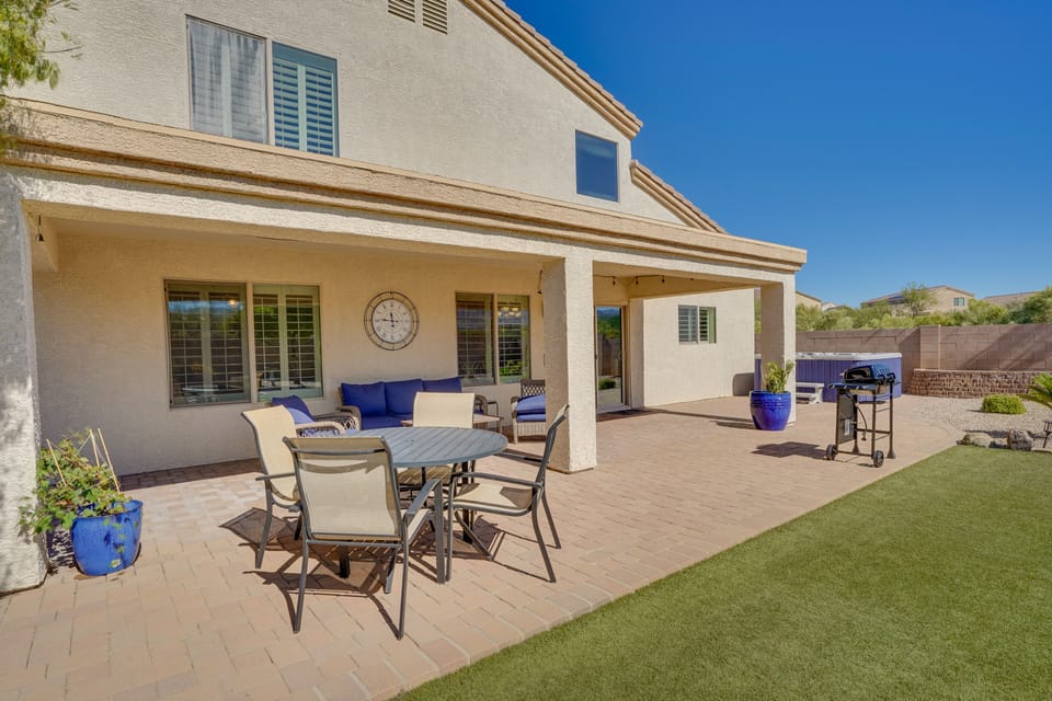 Patio | Mountain View | Hot Tub Currently Unavailable