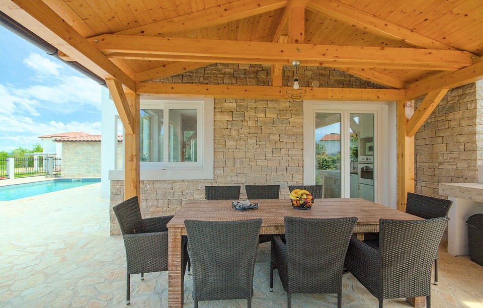 outside