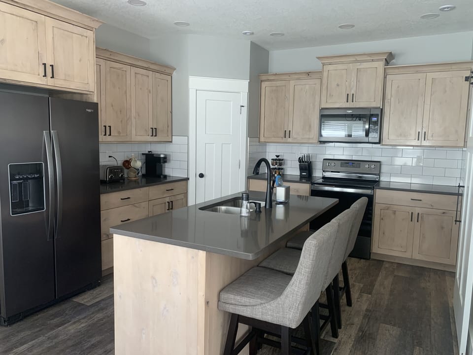 Fully equipped kitchen