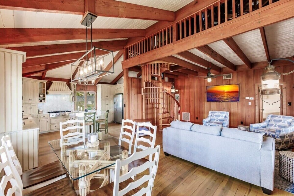 Dining and living area