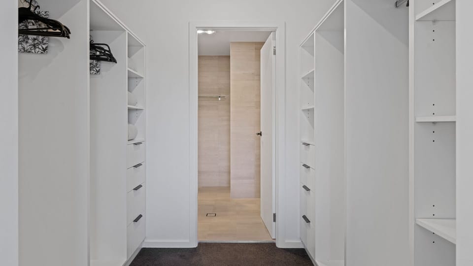 Master bedroom robe