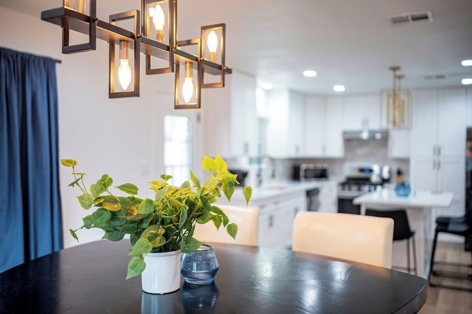 Beautiful, modern touches throughout.