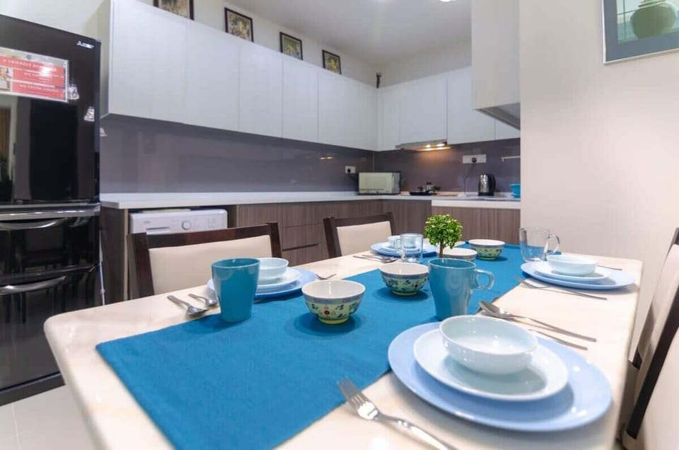 A dining area.