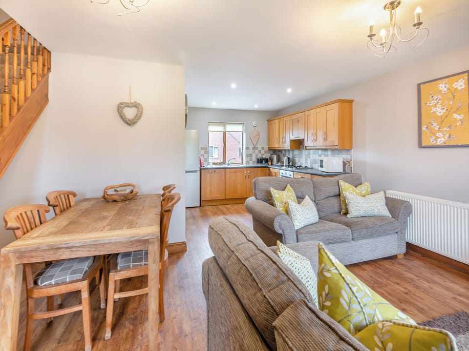 Open plan living space | Lake View 1 - Grange Farm Park, Louth