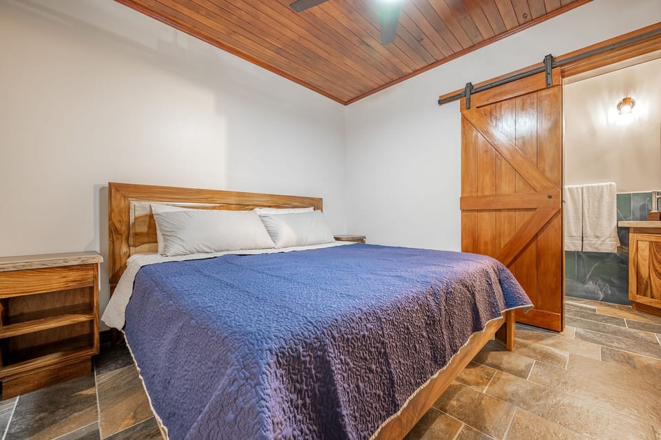 Whether you prefer to unwind in the evening with a cup of tea or start your morning slowly, savoring a cup of coffee, our bedroom spaces provide a tranquil atmosphere for both options!
