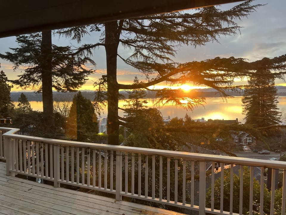 View from living room