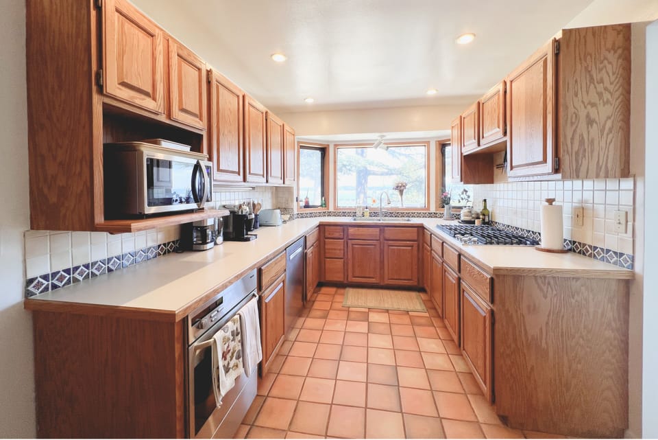 Kitchen on the main floor
