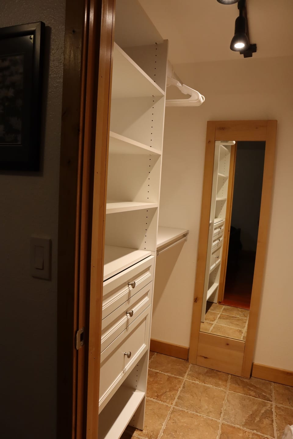 Bedroom 1 walk-in closet