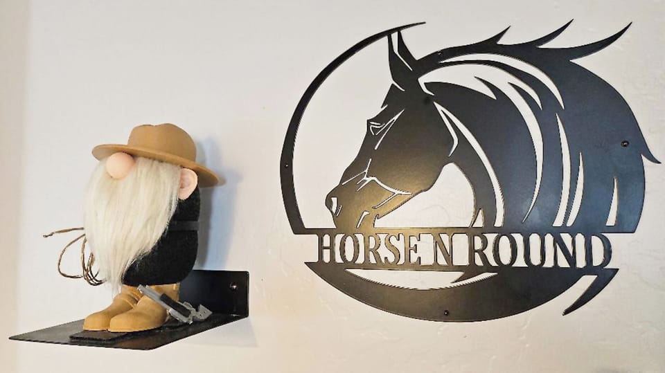 Horse'n Around- Queen Bedroom