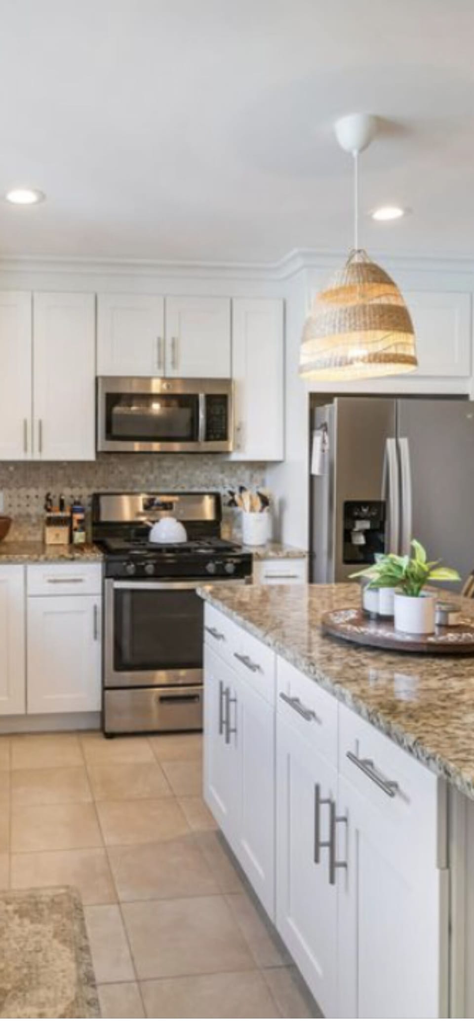 Another view of kitchen area.