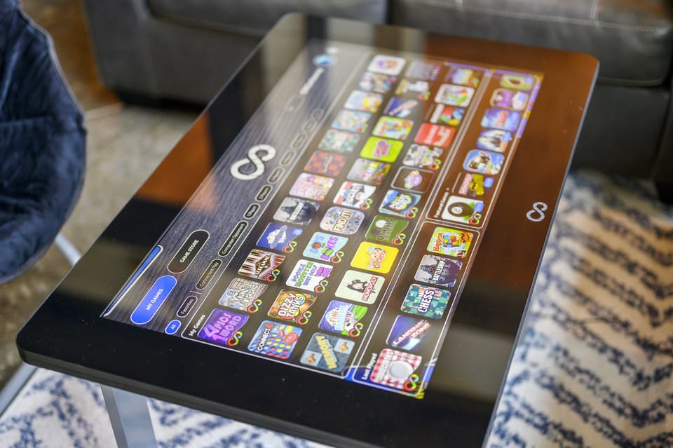 Infinity Game Table- 30+ touchscreen board games