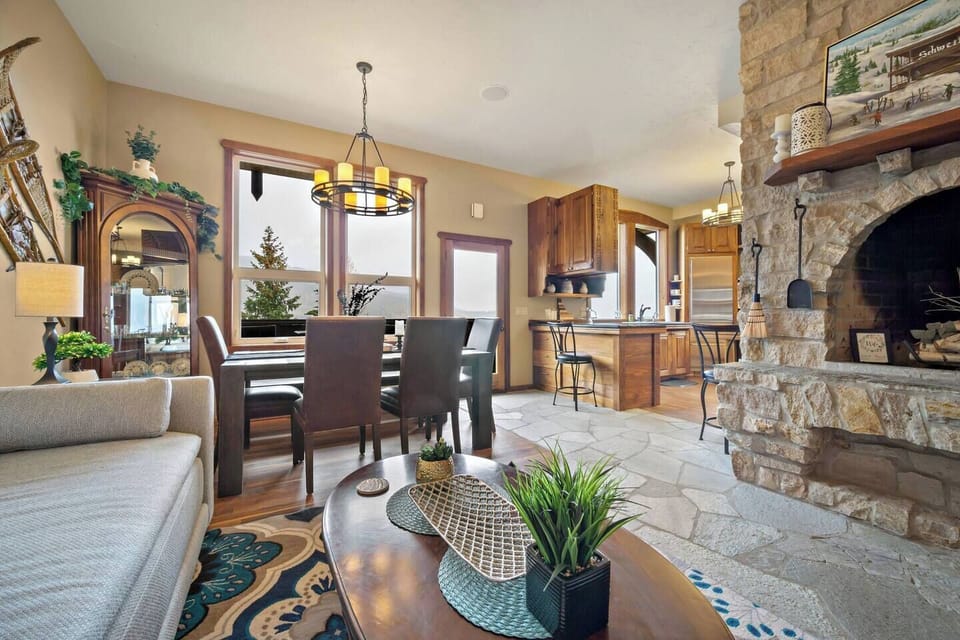 6. Wide shot of the Living room and Kitchen 