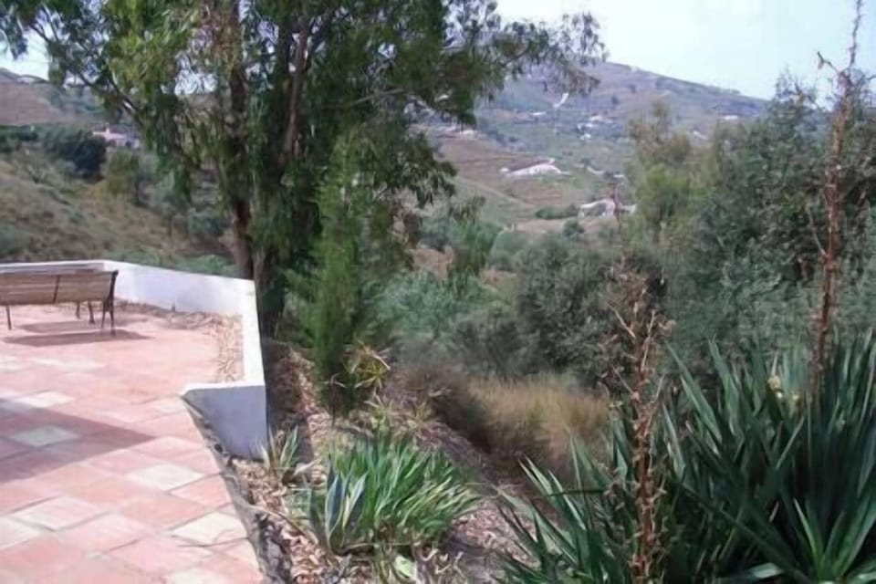 The front terrace and view beyond