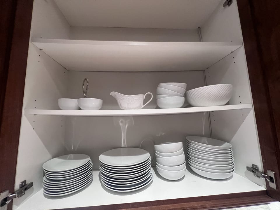 Fully equipped kitchen for your convenience.