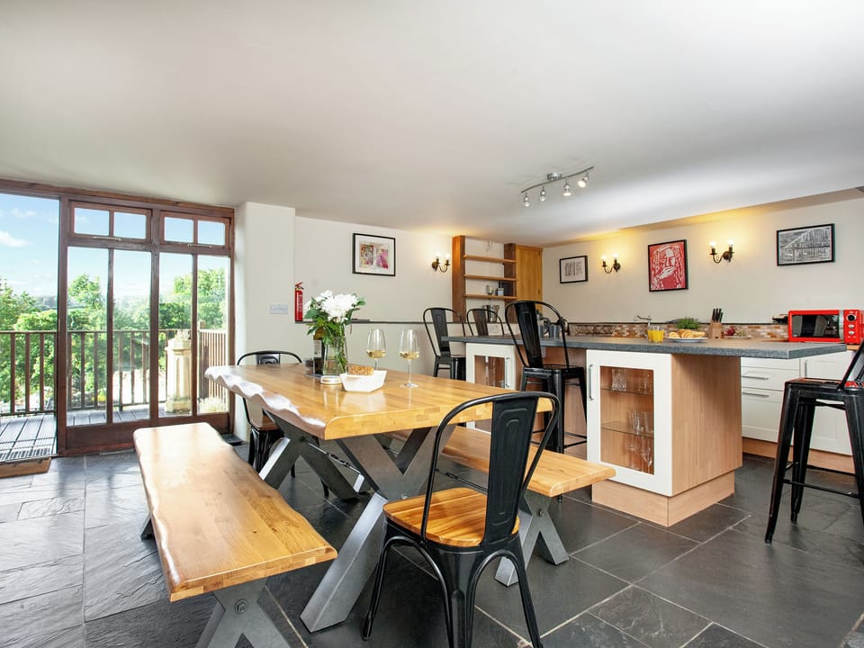 Dining Area | The Threshing Barn - Middle Corscombe, Sampford Courtenay, Okehampton