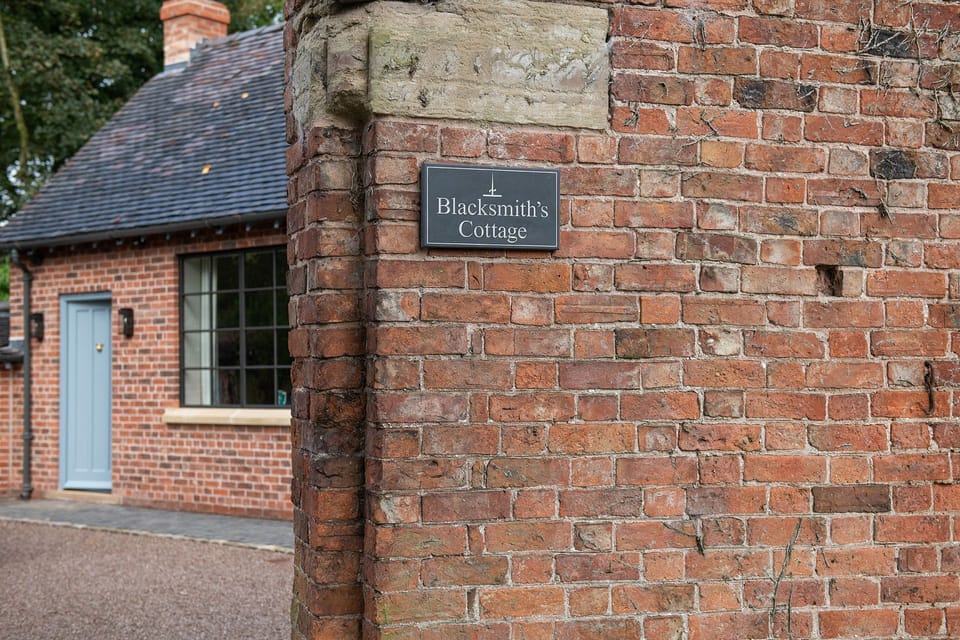 The exterior at Blacksmith's Cottage, Cheshire
