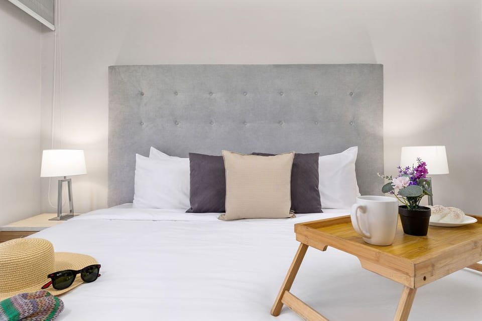 A dreamy retreat awaits you in our bedroom with a king bed and cool, refreshing air conditioning – the perfect recipe for a peaceful night's sleep.