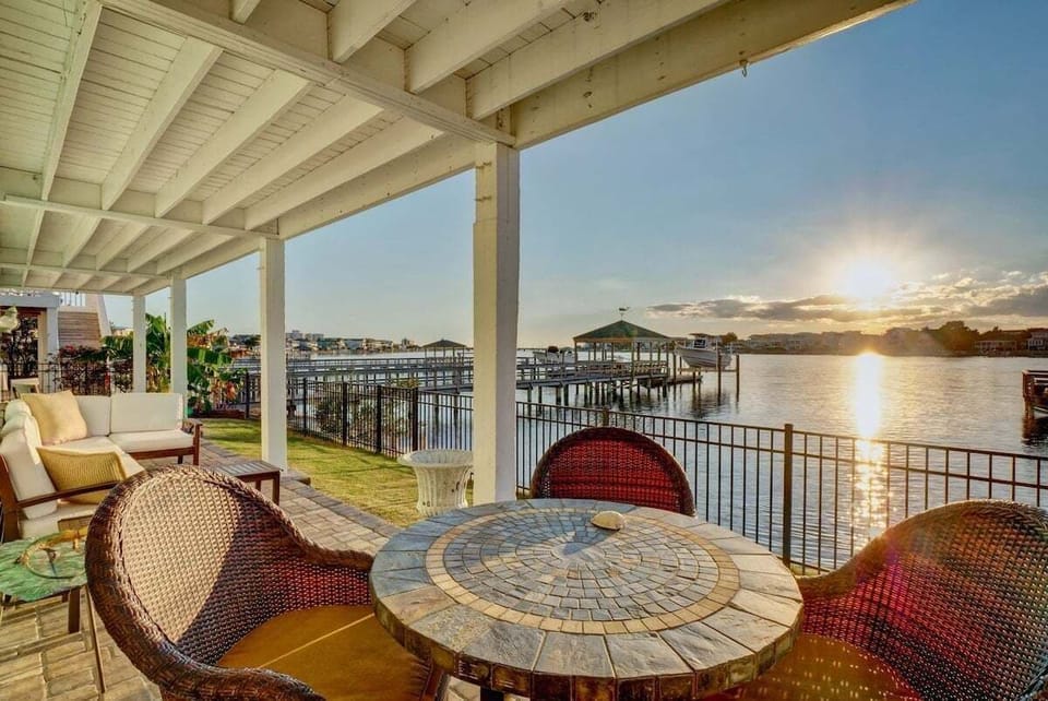 Spacious decks on every level,