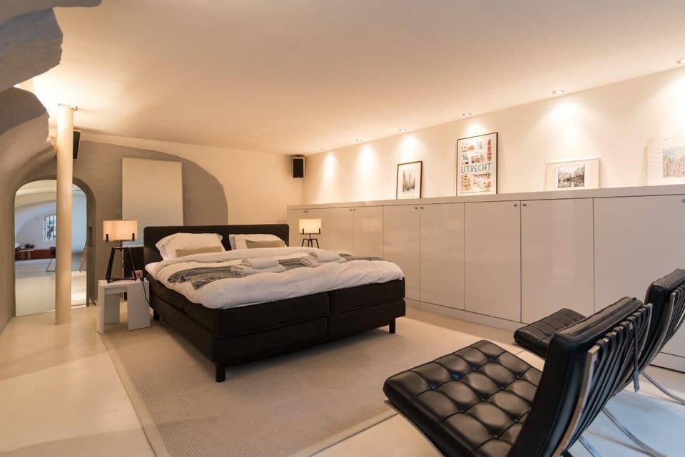 Bedroom with King sized Bed
